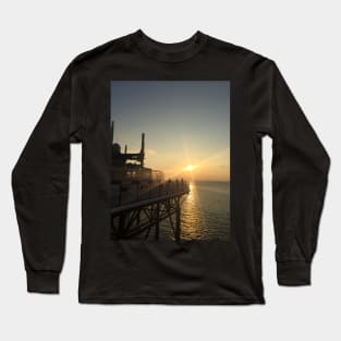 Brighton Pier at Sunset Long Sleeve T-Shirt